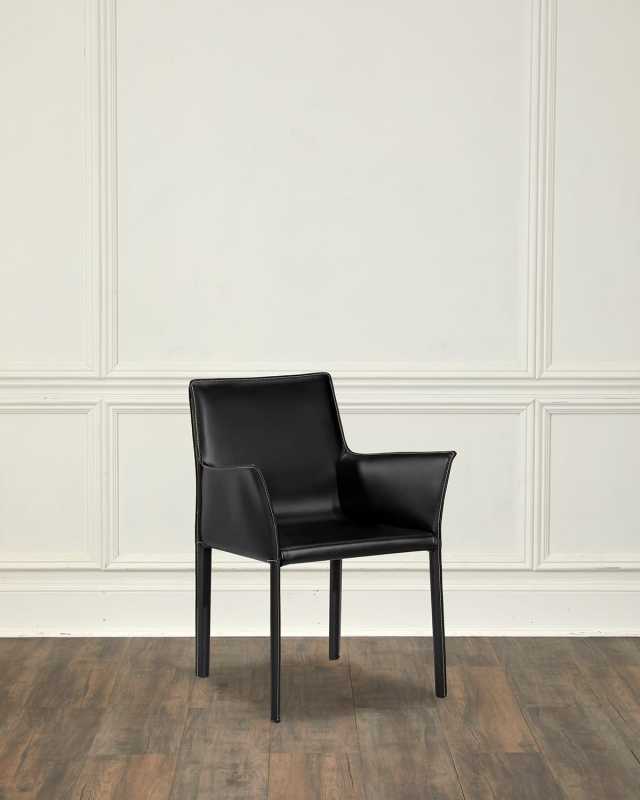 Jada Black Dining Arm Chair